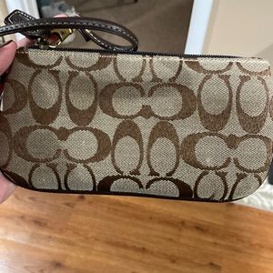 Coach wristlet